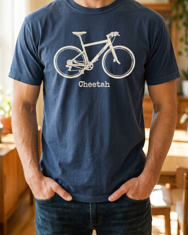 Step 3: wearing the finished tee